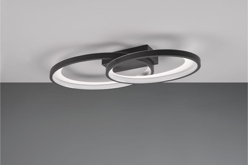 Malaga LED Plafond mattsvart - Matt svart - Belysning - Inomhusbelysning & lampor - Taklampor & takbelysning - Plafond