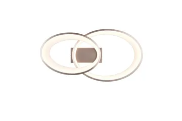 Malaga LED Plafond borstad stål - Borstad stål - Belysning - Inomhusbelysning & lampor - Taklampor & takbelysning - Plafond