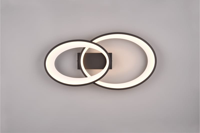Malaga LED Plafond mattsvart - Matt svart - Belysning - Inomhusbelysning & lampor - Taklampor & takbelysning - Plafond