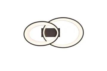 Malaga LED Plafond mattsvart - Matt svart - Belysning - Inomhusbelysning & lampor - Taklampor & takbelysning - Plafond