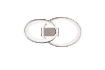 Malaga LED Plafond borstad stål - Borstad stål - Belysning - Inomhusbelysning & lampor - Taklampor & takbelysning - Plafond