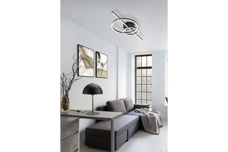 Montilla LED Plafond mattsvart - Matt svart - Belysning - Inomhusbelysning & lampor - Taklampor & takbelysning - Plafond
