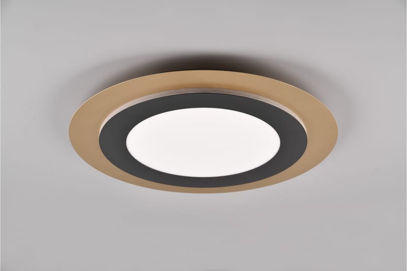 Morgan LED Plafond 45 cm mattsvart/ guld, Matt svart/Guld