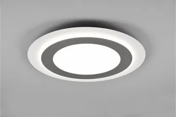 Morgan LED Plafond 45 cm vit/ borstad stål - Borstad stål - Belysning - Inomhusbelysning & lampor - Taklampor & takbelysning - Plafond