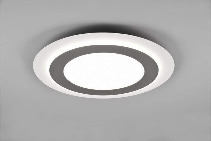 Morgan LED Plafond 45 cm vit/ borstad stål - Borstad stål - Belysning - Inomhusbelysning & lampor - Taklampor & takbelysning - Plafond