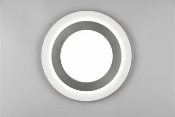 Morgan LED Plafond 45 cm vit/ borstad stål - Borstad stål - Belysning - Inomhusbelysning & lampor - Taklampor & takbelysning - Plafond