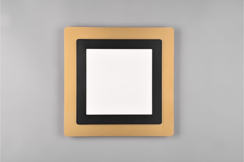 Morgan LED Plafond 45x45 cm mattsvart/ guld - Matt svart/Guld - Belysning - Inomhusbelysning & lampor - Taklampor & takbelysning - Plafond