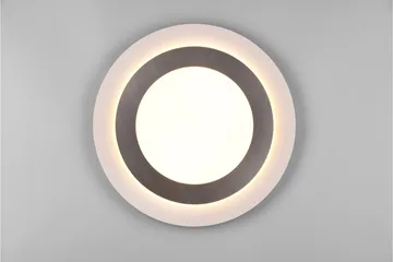Morgan LED Plafond 45 cm vit/ borstad stål - Borstad stål - Belysning - Inomhusbelysning & lampor - Taklampor & takbelysning - Plafond