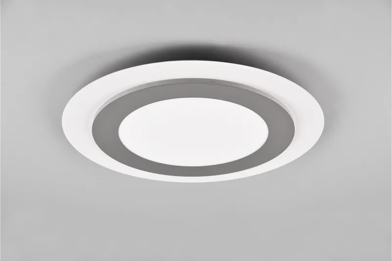 Morgan LED Plafond 45 cm vit/ borstad stål - Borstad stål - Belysning - Inomhusbelysning & lampor - Taklampor & takbelysning - Plafond
