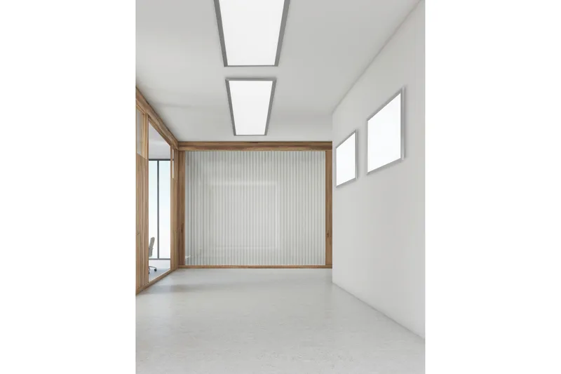 Phoenix LED Plafond 120x30cm borstad stål - Borstad stål/Vit - Belysning - Inomhusbelysning & lampor - Taklampor & takbelysning - Plafond