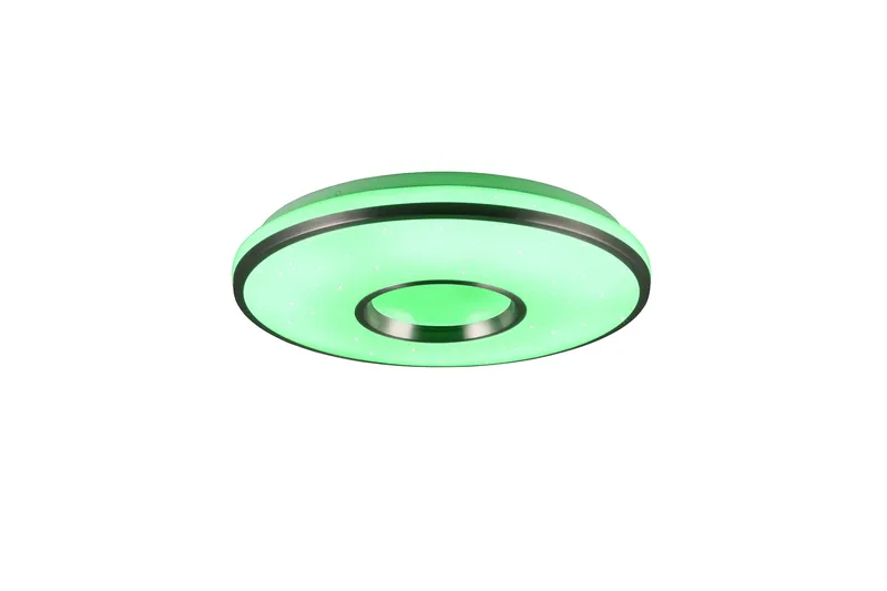 Realta LED Plafond 39 cm borstad aluminium RGBW - Borstad aluminium - Belysning - Inomhusbelysning & lampor - Taklampor & takbelysning - Plafond