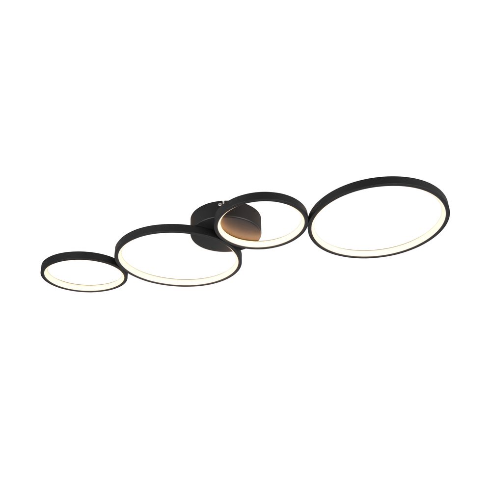 Plafond Rondo - Mattsvart