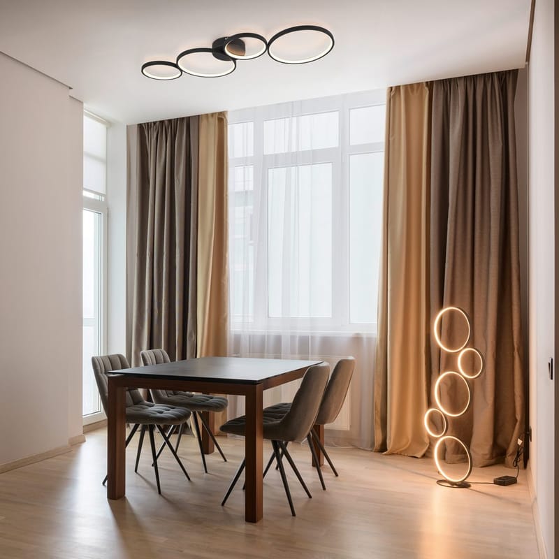 Plafond Rondo - Mattsvart - Belysning - Inomhusbelysning & lampor - Taklampor & takbelysning - Plafond