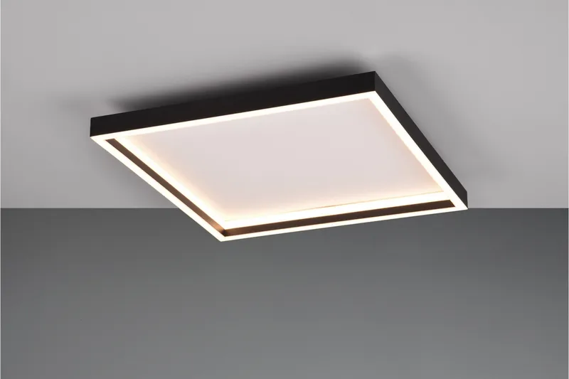 Rotonda LED Plafond fyrkant mattsvart - Matt svart - Belysning - Inomhusbelysning & lampor - Taklampor & takbelysning - Plafond