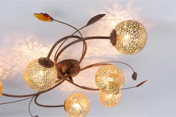 Sheree Plafond Blad - Orange - Belysning - Inomhusbelysning & lampor - Taklampor & takbelysning - Plafond