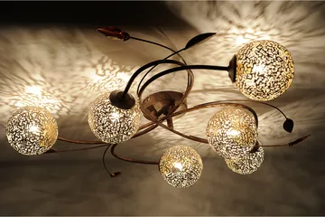 Sheree Plafond Blad - Orange - Belysning - Inomhusbelysning & lampor - Taklampor & takbelysning - Plafond