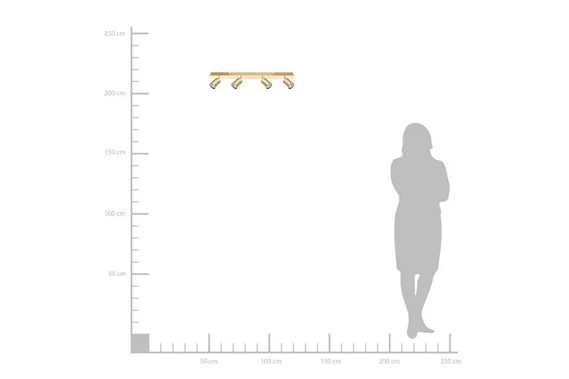 Sigrit Taklampa - Guld - Belysning - Inomhusbelysning & lampor - Taklampor & takbelysning - Plafond