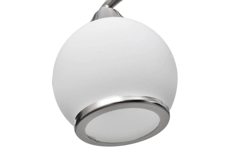 Taklampa med glasskärmar med böjd skena - Vit - Belysning - Inomhusbelysning & lampor - Taklampor & takbelysning - Plafond