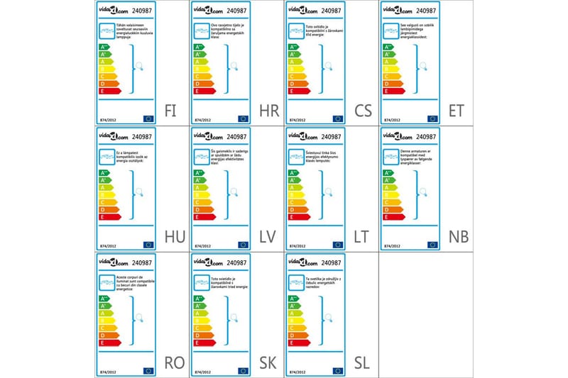 Taklampa med glasskärmar med böjd skena - Vit - Belysning - Inomhusbelysning & lampor - Taklampor & takbelysning - Plafond