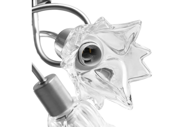 Taklampa med transparenta glasskärmar för 3 E14-lampor tulpa - Transparent - Belysning - Inomhusbelysning & lampor - Taklampor & takbelysning - Plafond