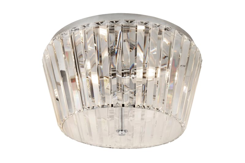 TIARA 3L Fush Glas - Searchlight - Plafond - Sovrumslampa