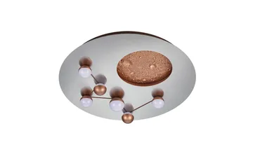 Zodiac LED Plafond borstad stål - Borstad stål - Belysning - Inomhusbelysning & lampor - Taklampor & takbelysning - Plafond