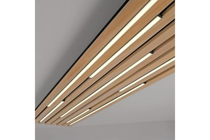 Q-Akustik Paul Neuhaus Vägg/taklampa - Wood - Belysning - Inomhusbelysning & lampor - Taklampor & takbelysning - Plafond