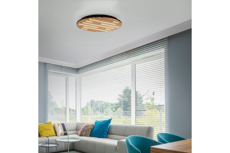 Q-Akustik Paul Neuhaus Vägg/taklampa - Wood - Belysning - Inomhusbelysning & lampor - Taklampor & takbelysning - Plafond