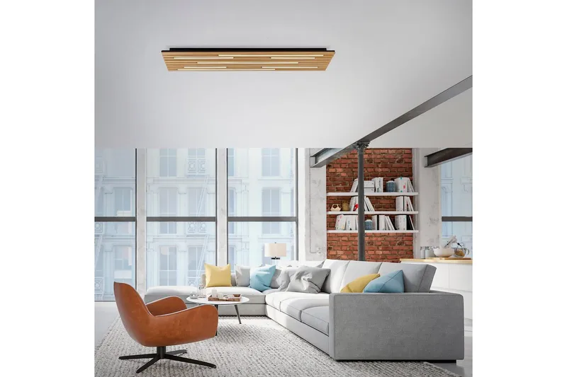 Q-Akustik Paul Neuhaus Vägg/taklampa - Wood - Belysning - Inomhusbelysning & lampor - Taklampor & takbelysning - Plafond