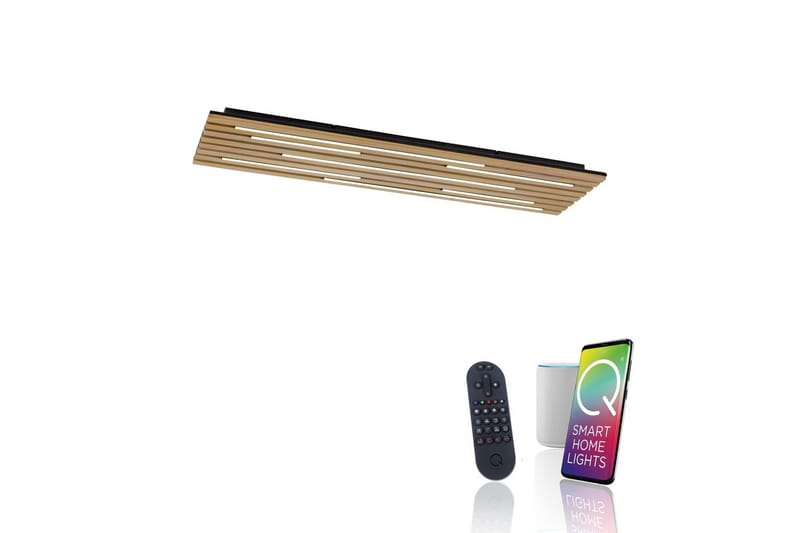 Q-Akustik Paul Neuhaus Vägg/taklampa - Wood - Belysning - Inomhusbelysning & lampor - Taklampor & takbelysning - Plafond