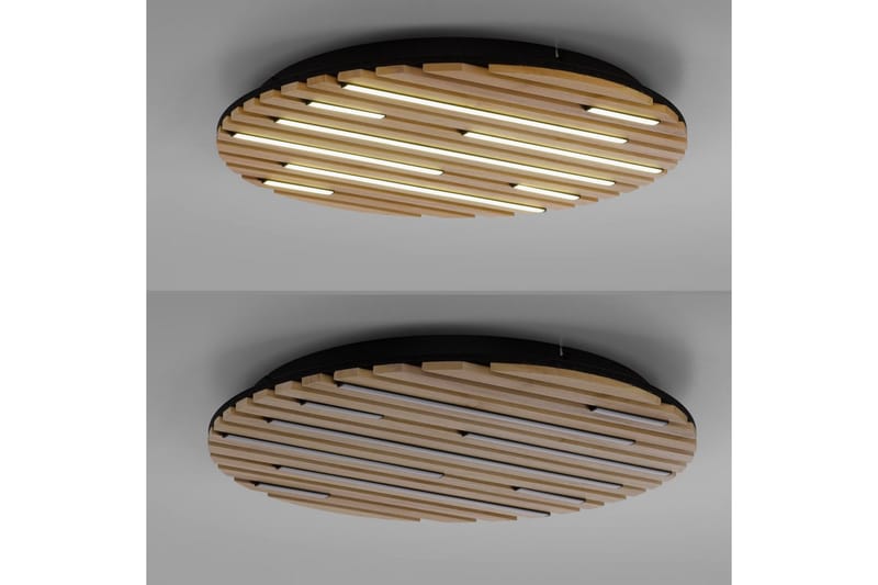 Q-Akustik Paul Neuhaus Vägg/taklampa - Wood - Belysning - Inomhusbelysning & lampor - Taklampor & takbelysning - Plafond