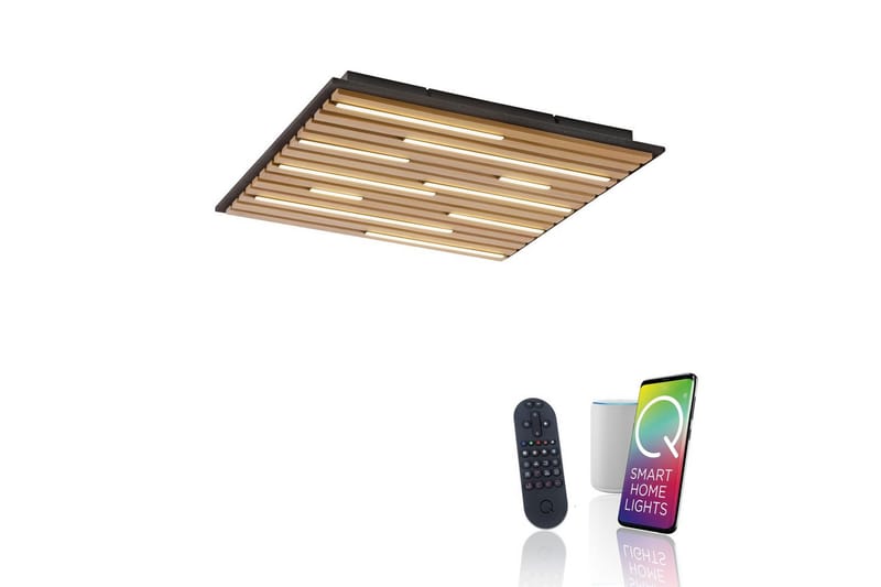 Q-Akustik Paul Neuhaus Vägg/taklampa - Wood - Belysning - Inomhusbelysning & lampor - Taklampor & takbelysning - Plafond