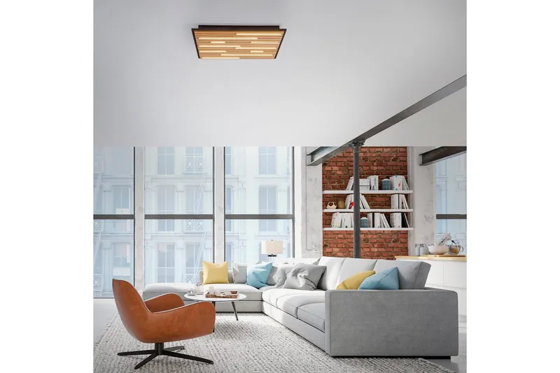 Q-Akustik Paul Neuhaus Vägg/taklampa - Wood - Belysning - Inomhusbelysning & lampor - Taklampor & takbelysning - Plafond