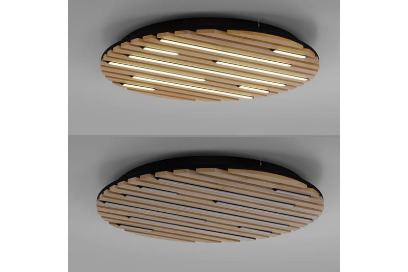 Q-Akustik Paul Neuhaus Vägg/taklampa - Wood - Belysning - Inomhusbelysning & lampor - Taklampor & takbelysning - Plafond