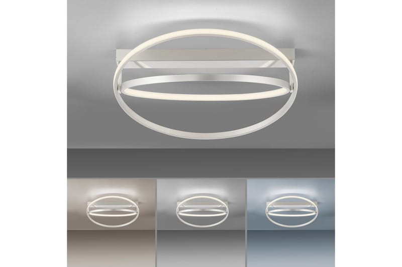 Q-Beluga Paul Neuhaus Taklampa - Grey - Belysning - Inomhusbelysning & lampor - Taklampor & takbelysning - Plafond