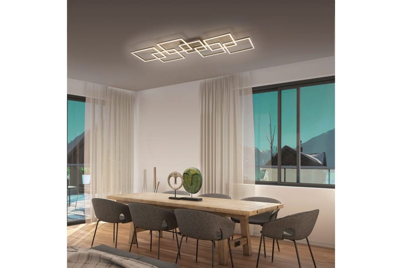 Q-Inigo Paul Neuhaus Taklampa - Grey - Belysning - Inomhusbelysning & lampor - Taklampor & takbelysning - Plafond