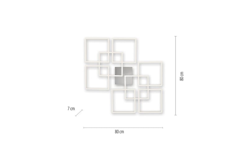 Q-Inigo Paul Neuhaus Taklampa - Grey - Belysning - Inomhusbelysning & lampor - Taklampor & takbelysning - Plafond