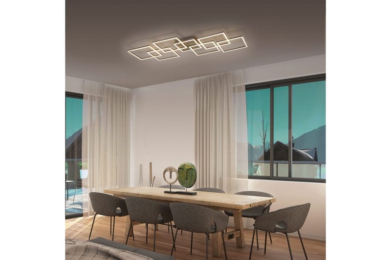 Q-Inigo Paul Neuhaus Taklampa - Grey - Belysning - Inomhusbelysning & lampor - Taklampor & takbelysning - Plafond