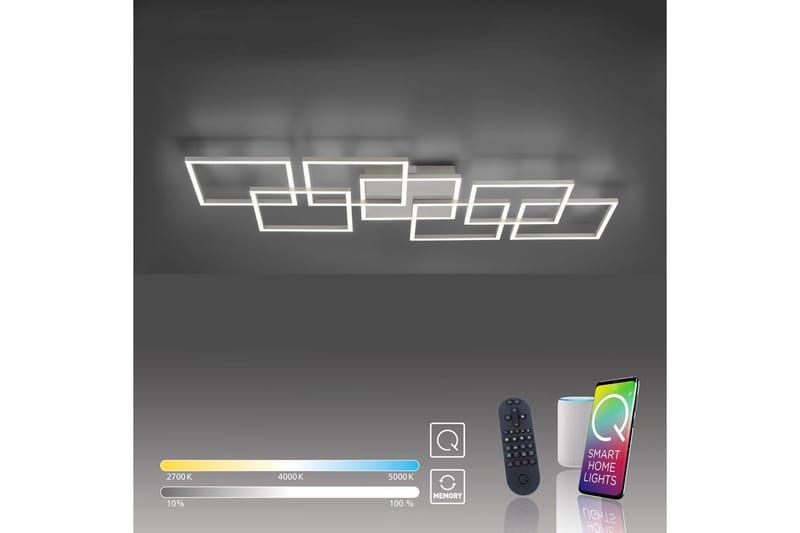 Q-Inigo Paul Neuhaus Taklampa - Grey - Belysning - Inomhusbelysning & lampor - Taklampor & takbelysning - Plafond