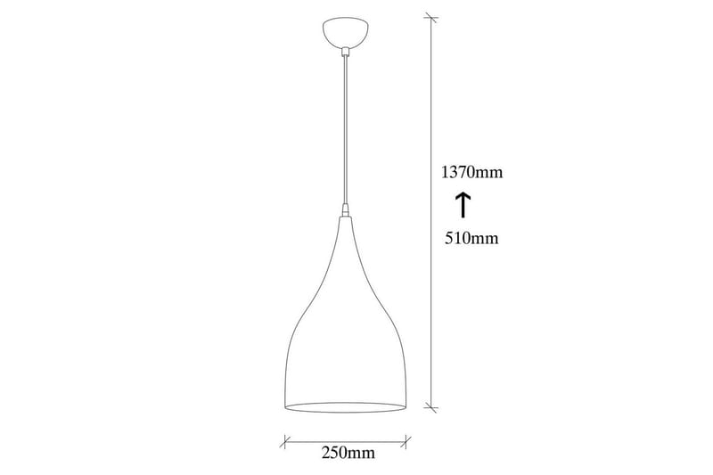 Taklampa Rathour Quanta Svart / Rany - Guld/Svart - Belysning - Inomhusbelysning & lampor - Taklampor & takbelysning - Kökslampa & pendellampa