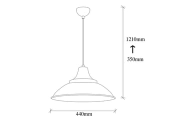 Taklampa Rathour Stratum Svart / Rany - Guld/Svart - Belysning - Inomhusbelysning & lampor - Taklampor & takbelysning - Kökslampa & pendellampa