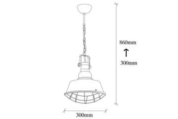 Taklampa Rathour Titanium Svart / Rany - Guld/Svart - Belysning - Inomhusbelysning & lampor - Taklampor & takbelysning - Kökslampa & pendellampa