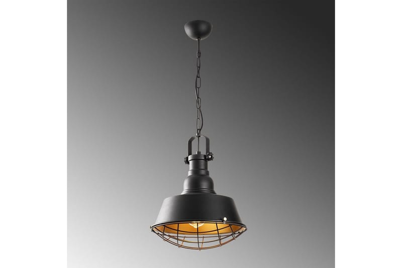 Taklampa Rathour Titanium Svart / Rany - Guld/Svart - Belysning - Inomhusbelysning & lampor - Golvlampor & golvbelysning
