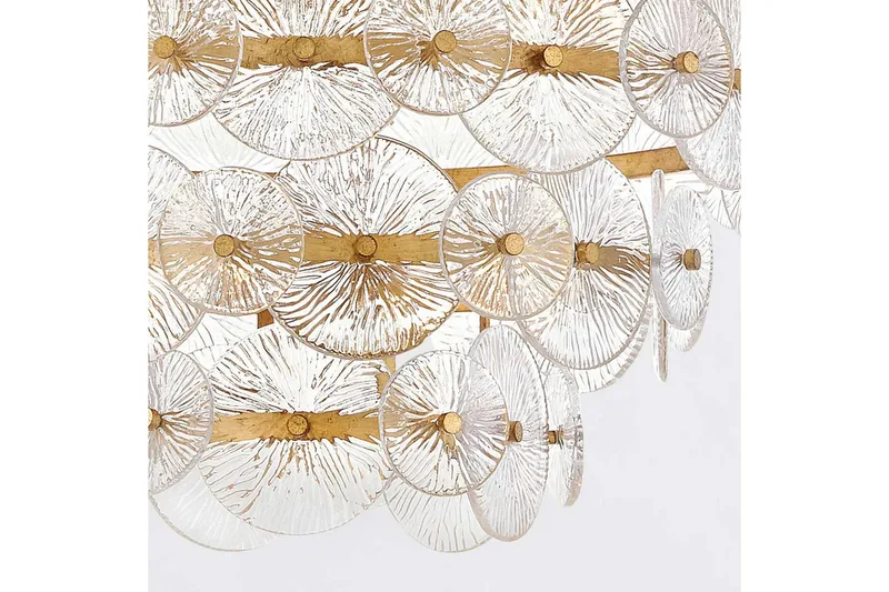 Rene Hinkley Krona - Brass - Belysning - Inomhusbelysning & lampor - Taklampor & takbelysning - Kristallkrona & takkrona