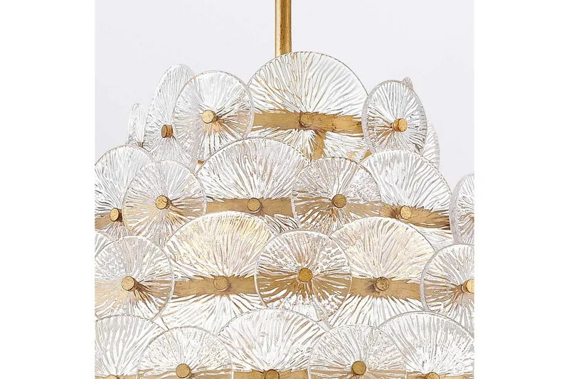 Rene Hinkley Krona - Brass - Belysning - Inomhusbelysning & lampor - Taklampor & takbelysning - Kristallkrona & takkrona