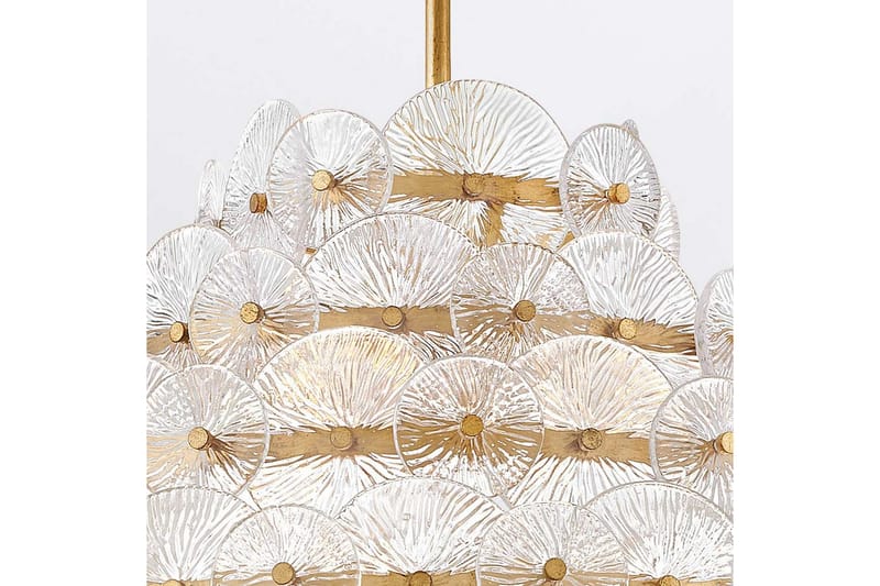 Rene Hinkley Krona - Brass - Belysning - Inomhusbelysning & lampor - Taklampor & takbelysning - Kristallkrona & takkrona