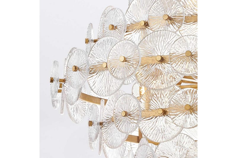 Rene Hinkley Krona - Brass - Belysning - Inomhusbelysning & lampor - Taklampor & takbelysning - Kristallkrona & takkrona