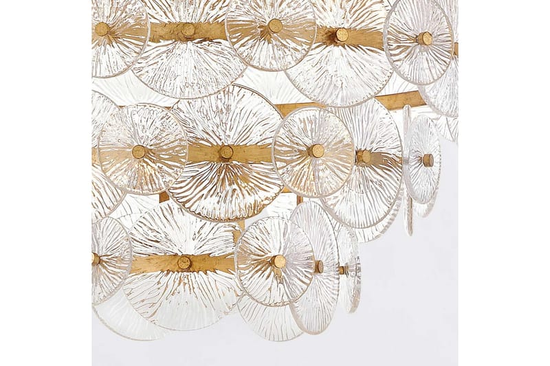 Rene Hinkley Krona - Brass - Belysning - Inomhusbelysning & lampor - Taklampor & takbelysning - Kristallkrona & takkrona