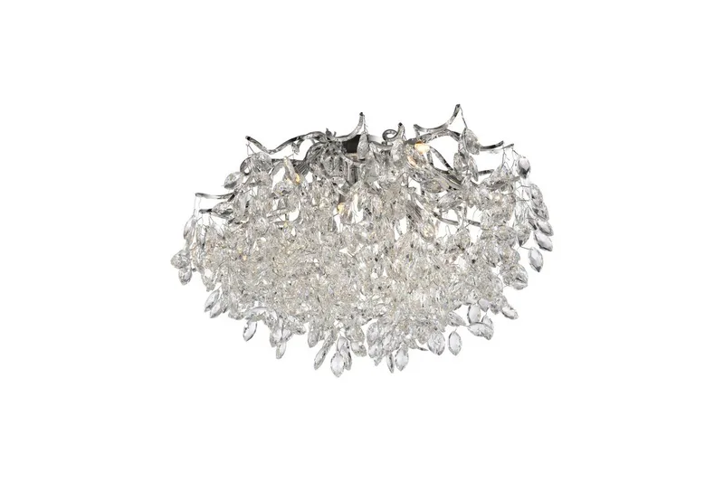 Ricicle Paul Neuhaus Taklampa - Chrome - Belysning - Inomhusbelysning & lampor - Taklampor & takbelysning - Kristallkrona & takkrona