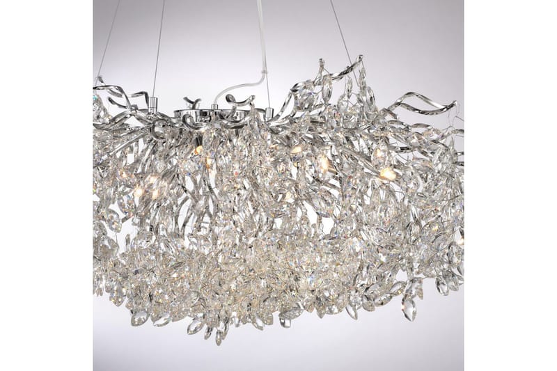 Ricicle Paul Neuhaus Krona - Chrome - Belysning - Inomhusbelysning & lampor - Taklampor & takbelysning - Kristallkrona & takkrona